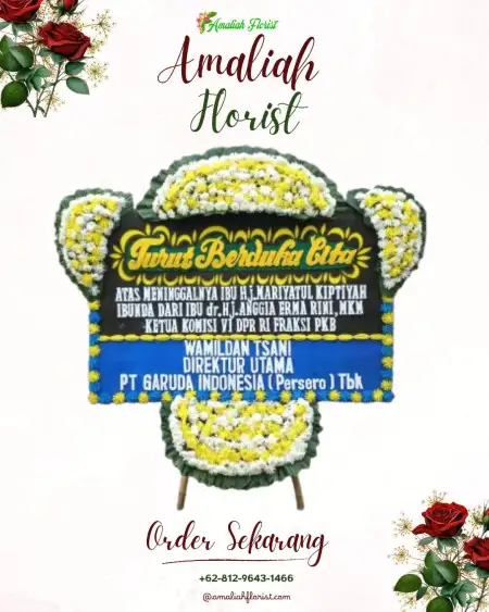 Papan Bunga Duka Krobokan